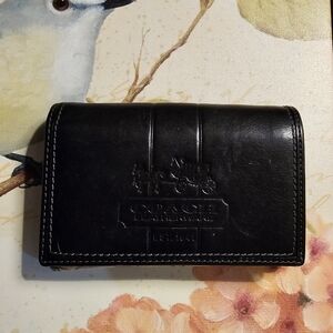 Coach Brown And Tan Vintage Monogram Medium